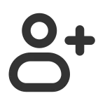 User Add SVG Icon